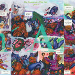 The Dreams of a Wild Cat (2024) Comic Short Story