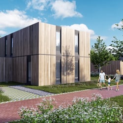 3D-Visualisierung von Bungalow