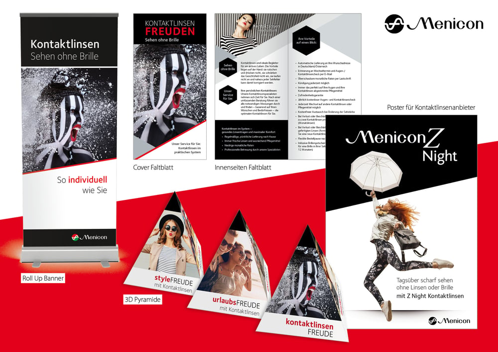 Im Kundenauftrag: Kampagne KontaktlinsenFREUDE für Menicon GmbH