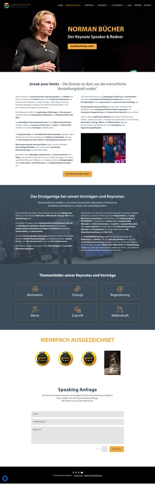 Webdesign – Speaker