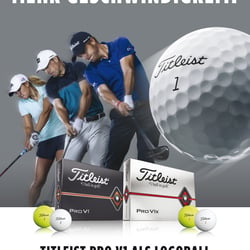 Poster Golfbälle, Kunde: TITLEIST