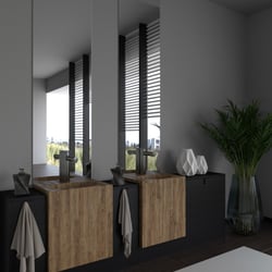 Corona-Badezimmer