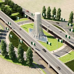 Verkehrsknotenpunkt