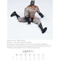 ♥ Yoga For Superheros ♥ Batman Kalender 2013