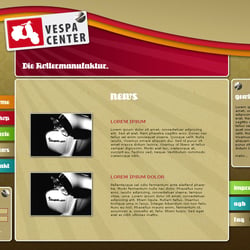 PS Template Design Vespa Shop