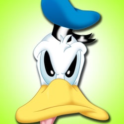Donald Duck: Stick Your Tongue Out Against Animal Cruelty
