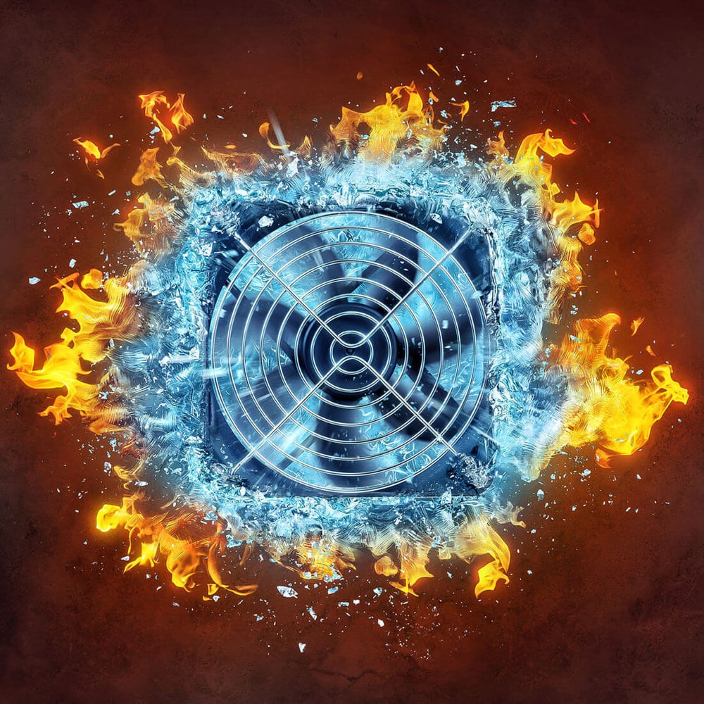 Freezing Fire Fan