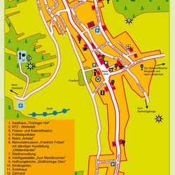 Stadtplan Oberweißbach