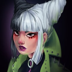 Portrait Illustration – Malerisch