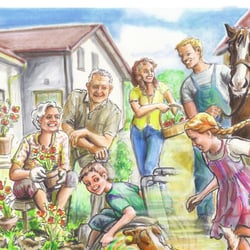 KINDERTRÄUME, Titelseite Kinderbuch