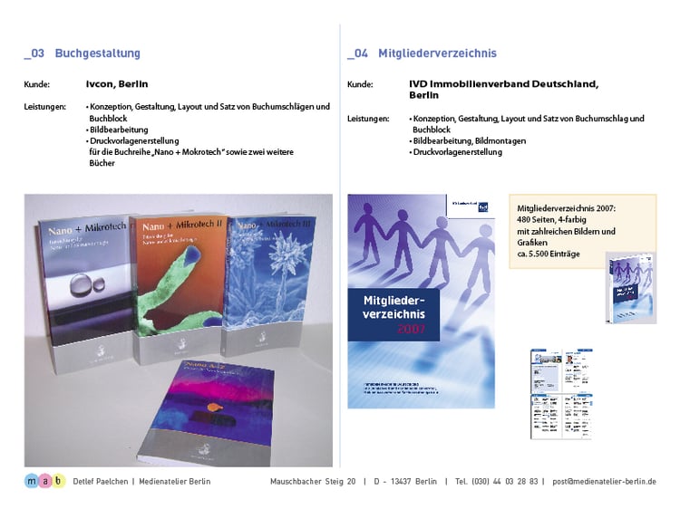 Buchdesign
