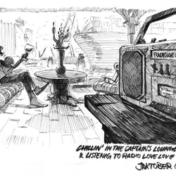 Listening to Radio Love Love