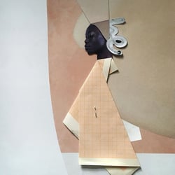 book of anxiety & wonder / paper collages
