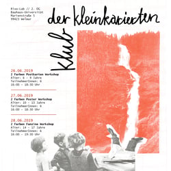 Poster Workshop I