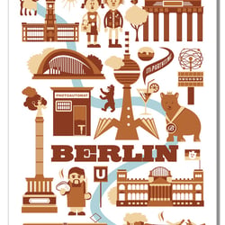 Tea Towel * Berlin *