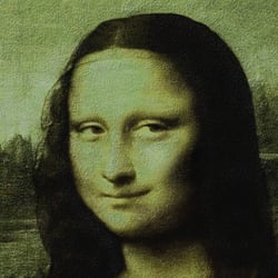 Mona Lisa grün