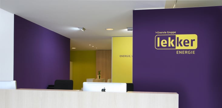Lekker Energie Gestaltung einer Firmenzentrale
