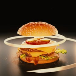 3d food animation & sim