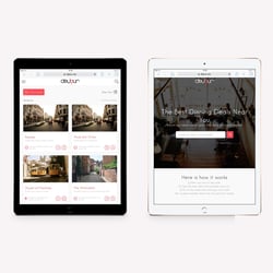 Dejour ipad sceen shots