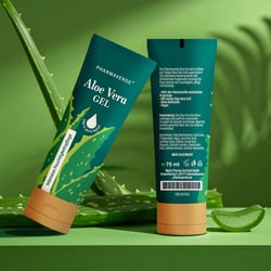 RELAUNCH PACKAGING DESIGN Aloe Vera Gel // PHARMAVERDE – Konzept „Botanical Power“