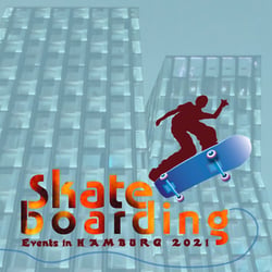 Blankposter für Skater Events in Hamburg