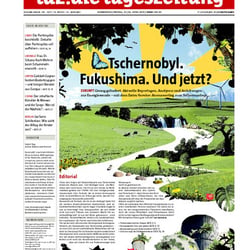 Taz-Titel / Fukushima