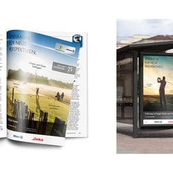 Anzeigen und Citylightplakate