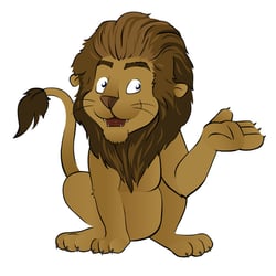 Illustration Löwe