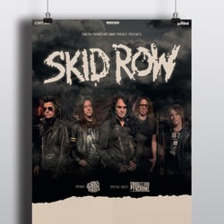Plakatdesign „Skid Row“