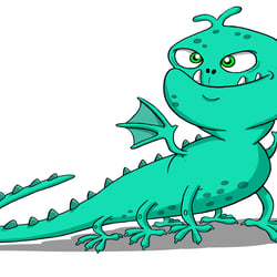 6beiniger Drache