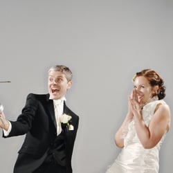 the groom wins