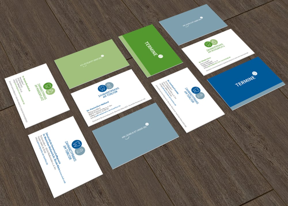 Corporate Design Zahnarztpraxis