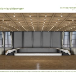 3D – Eventarchitektur – Karlsruhe Schwarzwaldhalle 1