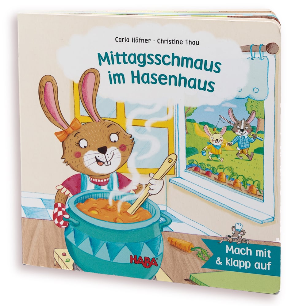 Mittagsschmaus im Hasenhaus – Kinderbuch für HABA