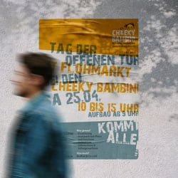 Cheeky Bambini Poster