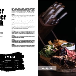 Layout Food Magazin – InDesign