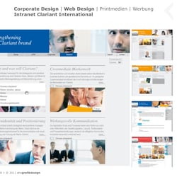 Corporate Design | Web Design | Intranet Clariant International