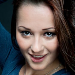 Fotoshooting im Studio mit Model Valerija