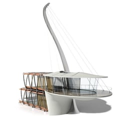 Modular Residencies, Architectural Concept