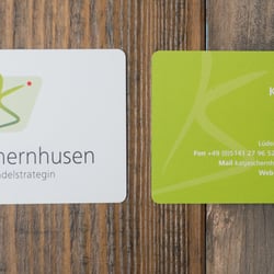 Logodesign & Gestaltung einer Visitenkarte für Katja Schernhusen