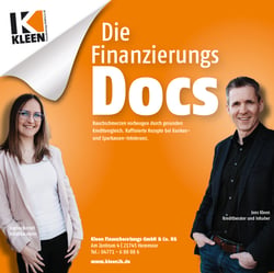 kreative Anzeige eines Kreditfinanzierers