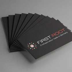 First Root UG – Visitenkarten