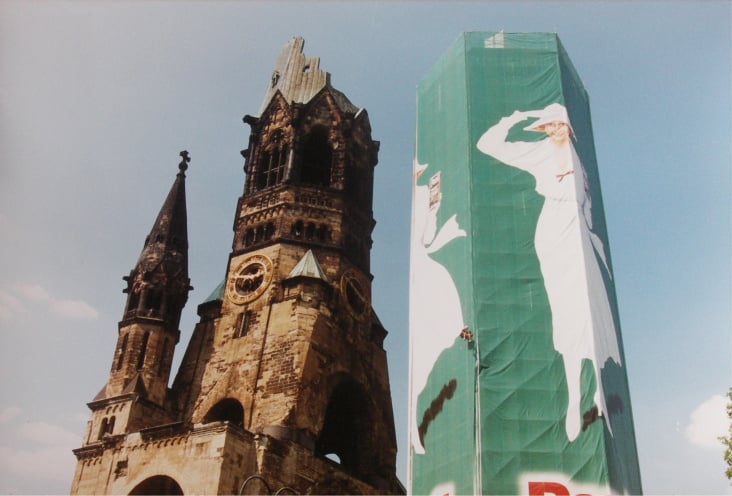 PrePrint Grossflächenwerbung Umsetzung Persil