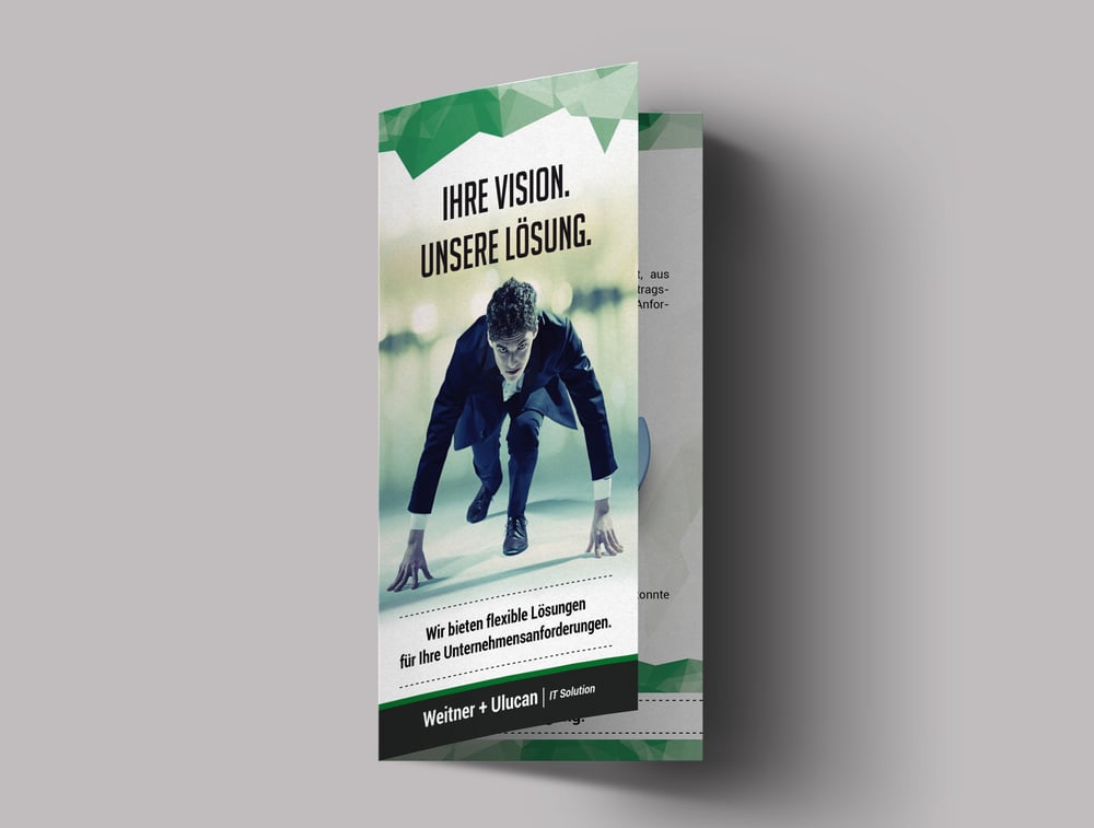 Flyergestaltung / Flyerdesign / Flyerentwurf