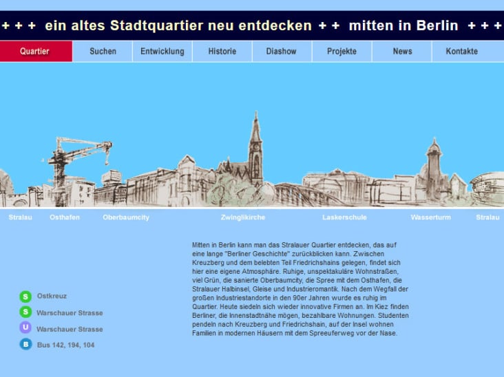 Internetportal für Stralau