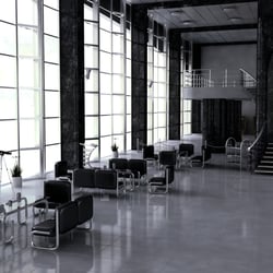 3d render lobby
