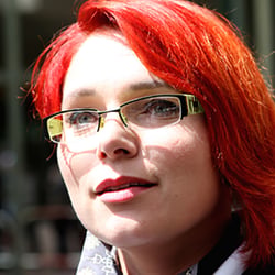 Nicole Schneiders am zweiten NSU Prozesstag