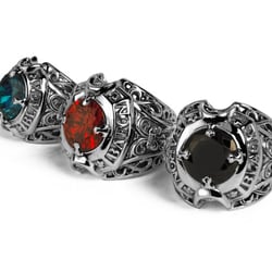 Ring «Queen Of Stones» by BLACK BARON