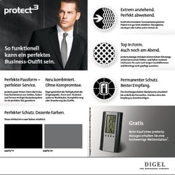 digel Menswear – B-to-C Flyer „Protect3“