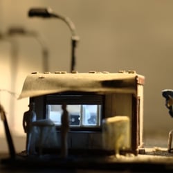 Die Geisel, Sean o`Casey, 2010, Semesterprojekt, Modell 1:50